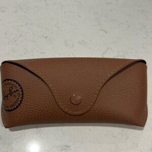 Ray Ban glasses case with original wipe cloth. Never used